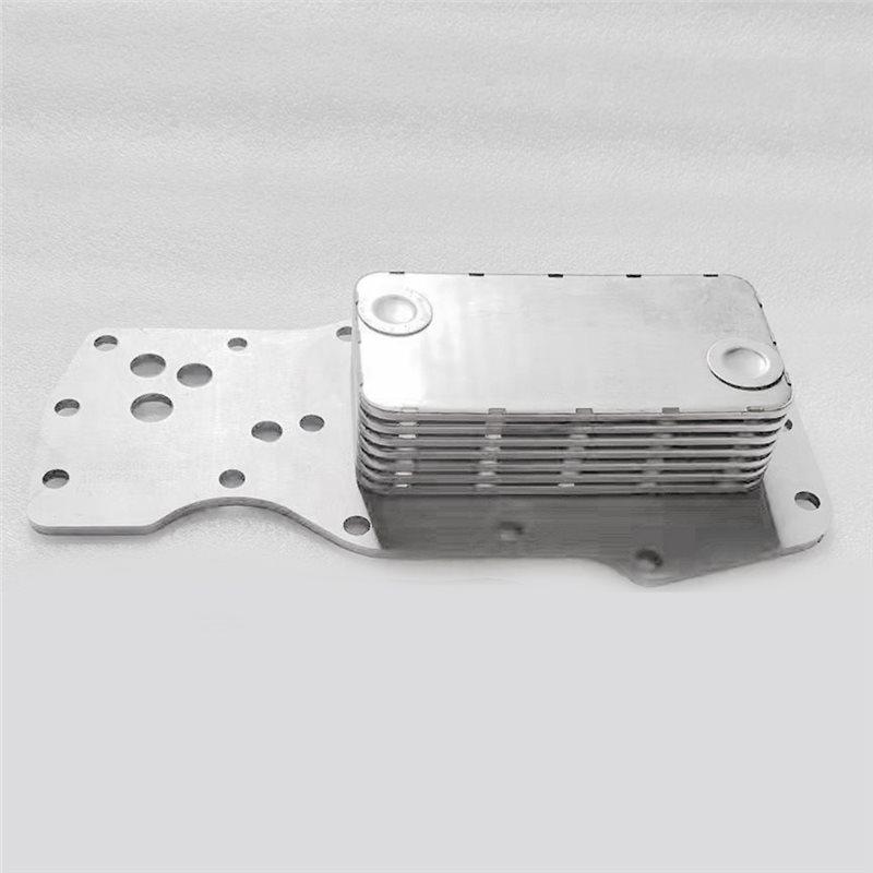 AASS-Excavator Engine Oil Cooler For Cummins 5.9L 4.5L 6.7L Radiator Oil Coolers Part Numbers 3959031 4895742 4896409