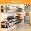Wall Mount Spice Rack With Removable Shelves For Kitchen Organization And Storage