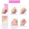 New Style Double-Sided Nail Adhesive Stickers Breathable Transparent Bendable Fake Nail Glue Fake Nail Tips for Women and Girls