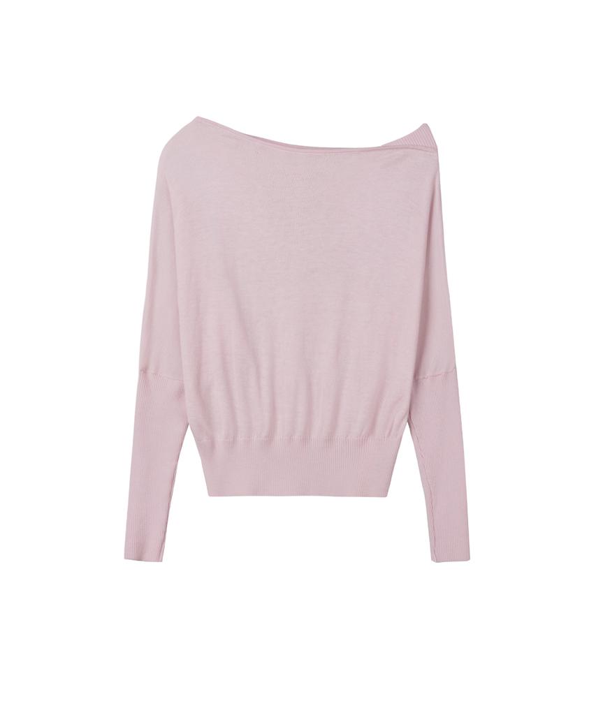 Mellotoli Off-Shoulder Knit Top (2 Colors)
