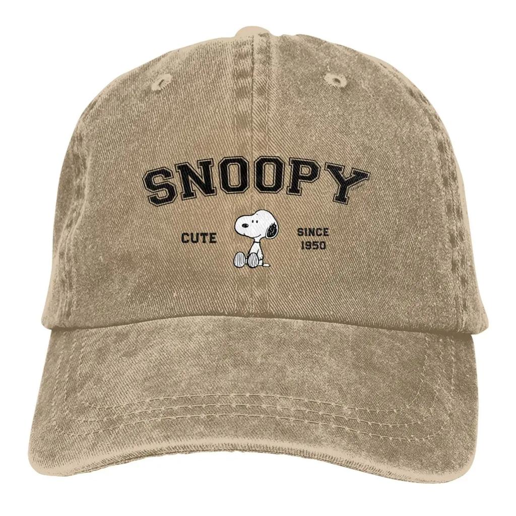 Comic Vintage Trucker Cap Zubehör Lässig Used Baumwolle Cartoon Hund Baseballkappe Für Unisex Verstellbar