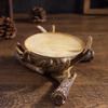 Deer Antler Candle Holder Resin Tabletop Decor Home Ornament for Anniversary Christmas Party Wedding Decoration Gift