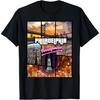 Philadelphia Stadtsilhouette Schöner Ort für Touren Spielstil T-Shirt
