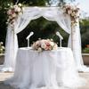 15/30cm Width Tulle Mesh Ribbon Multi-clolor Tulle Roll Spool Fabric  Wedding Decor