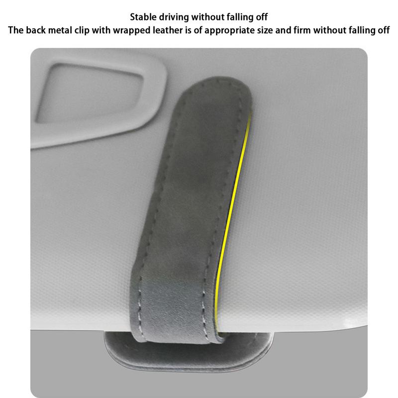 Visor Sunglass Holder Car Multifunctional Glasses Clip Eyeglasses Hanger Clip Sunglass Holder Clip For Auto Interior Accessories