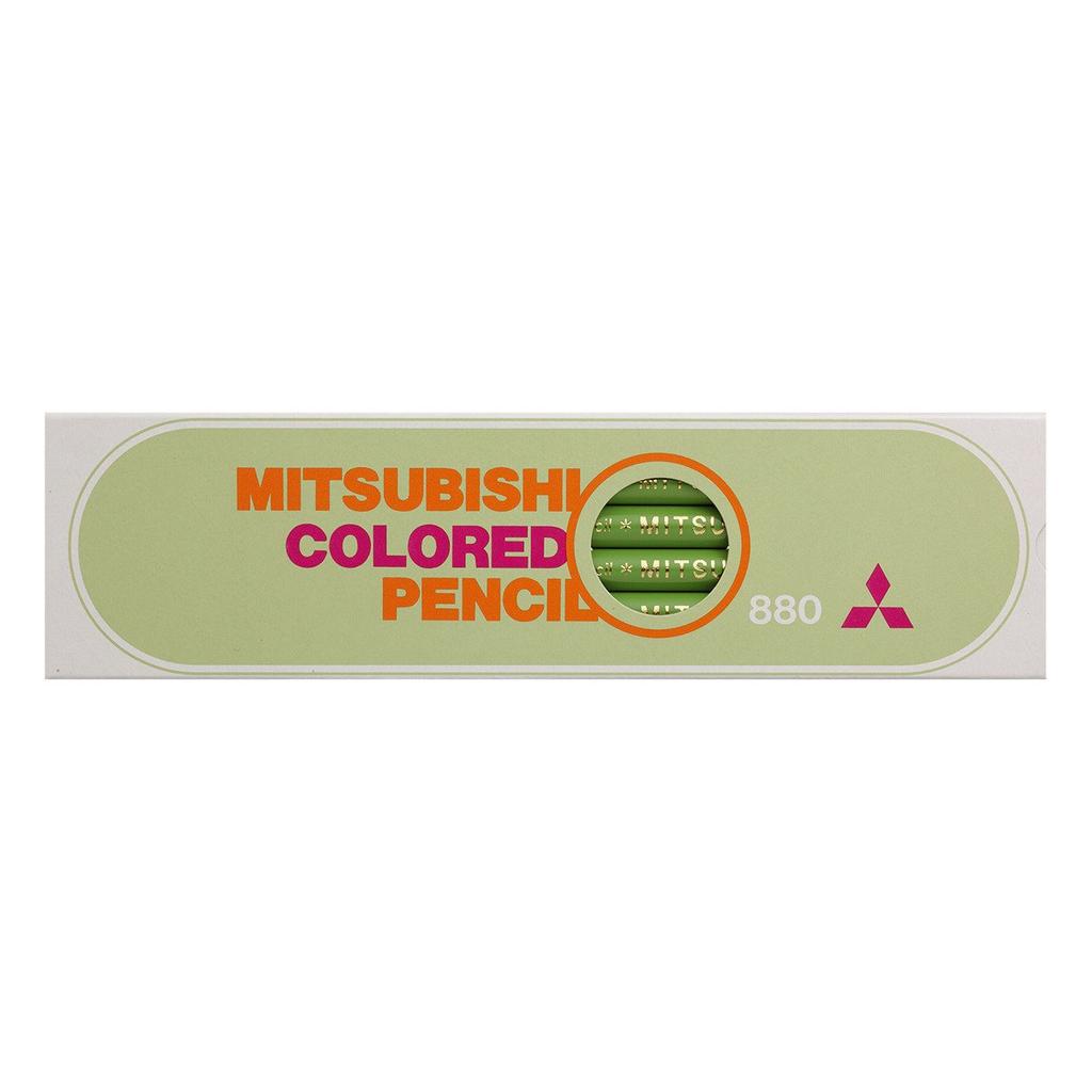 Mitsubishi Pencil Colored Pencil 880 Single Color Elementary School Kidori 1 Dozen K880.5