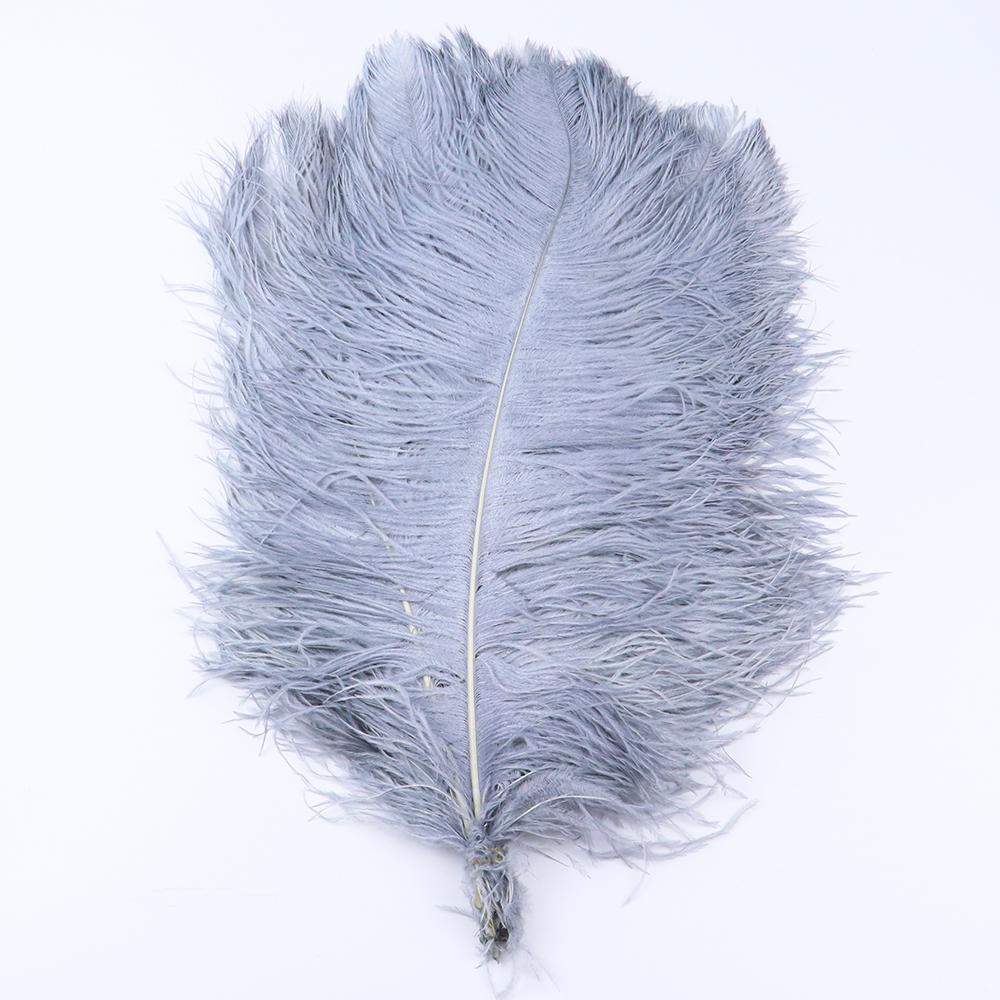 10 Pcs Colorful Ostrich Feather Wedding Table Centerpiece Decoration Plume Real Ostrich Feathers for Carnival Support 15-50 CM