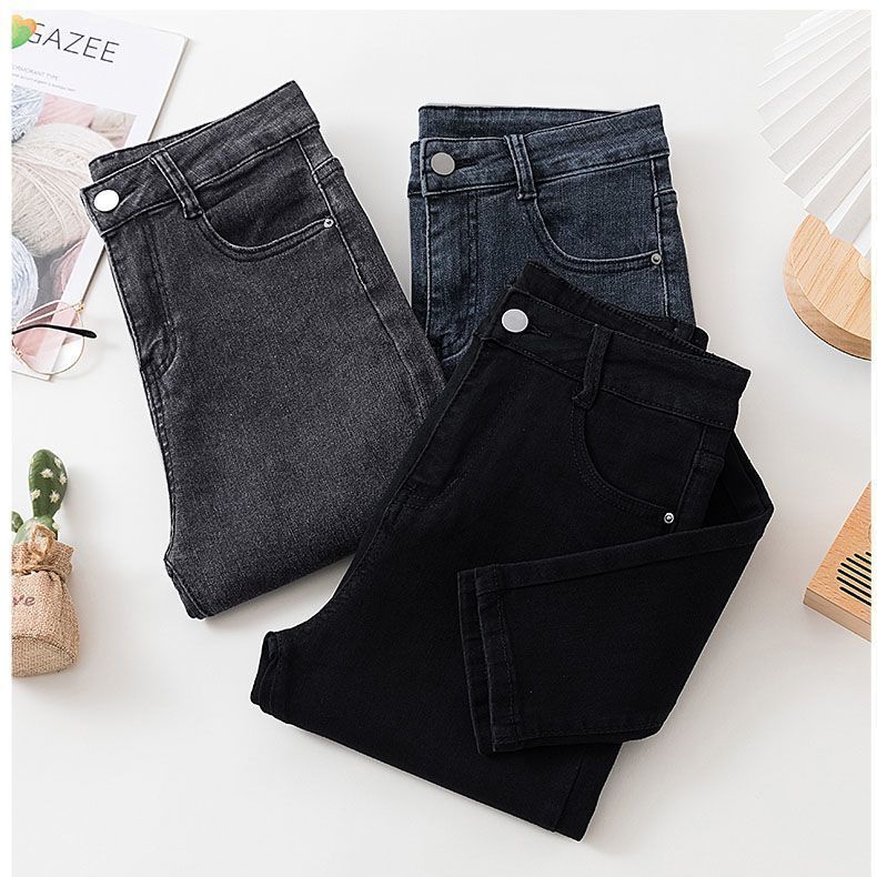Autumn and Winter Stretch High-waisted Slimming and Thick Warm Pants