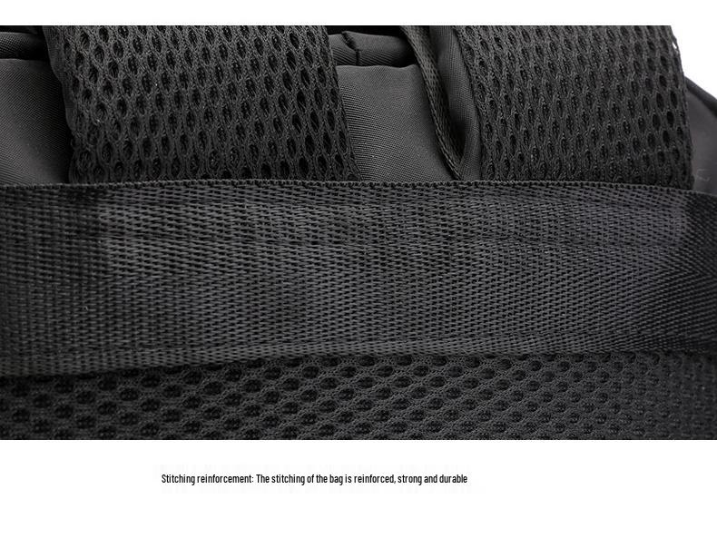 Lässiger Rucksack im koreanischen Stil mit großem Fassungsvermögen für Herren - Multifunktional & Logo bedruckbar