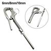 3-5 Inches Openable Pelican Hooks Openable Goose Head Shape Hand Rail Guardrails  Safety