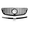 Gloss Black Front Bumper Grill Grille Fit Mercedes Vito W447 2015-19 GT Stlye