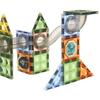 Magnetic Construction Blocks Luminous Ball Track Roller Coaster Set 69 Pcs.
