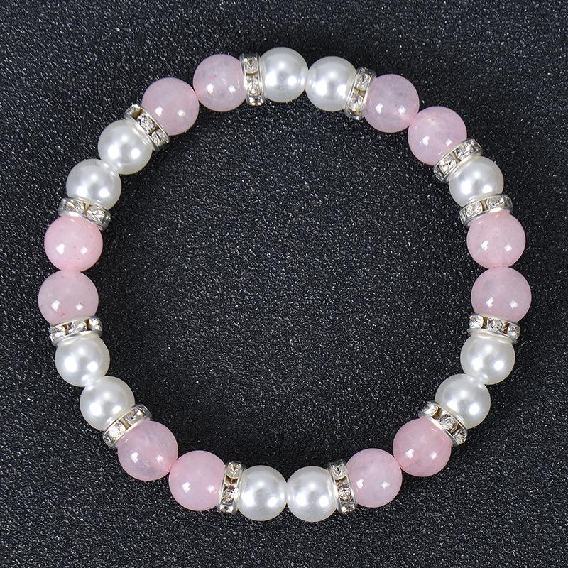 Natural Stone Bracelets Women Healing Amethyst Zircon 7 Chakra Beads Bangles Yoga Stone Gift for Couple Items  Gift