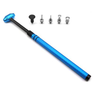 Car Dent Repairing Tool Telescopic Aluminum Alloy Hammer with 5 Knock Down Heads Paintless Dent