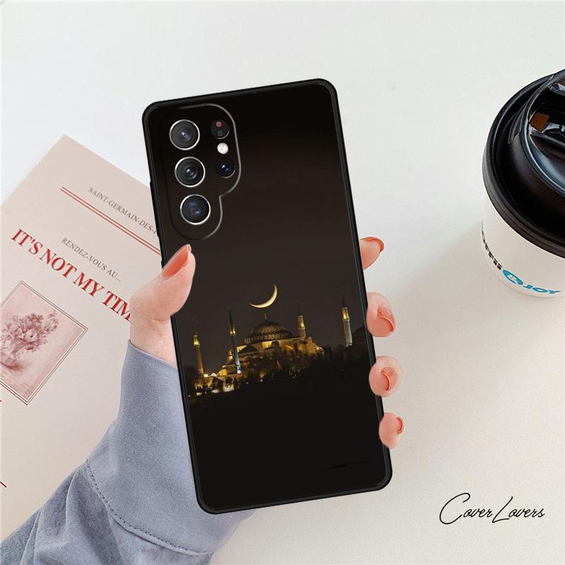 Muslimische Moschee Handyhülle Für Samsung Galaxy S24 S25 S23 S22 Ultra Note 10 20 Plus S20 S21 FE Hülle