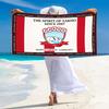 Zakho Sport Club Print Beach Towel, Large Soft Quick Dry Towel for Beach Camping Swimming