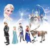 Bezauberndes Prinzessinnen-Puppenfiguren-Set mit 5 bis 10 bezaubernden Schneeköniginnen-Figuren für Kinder