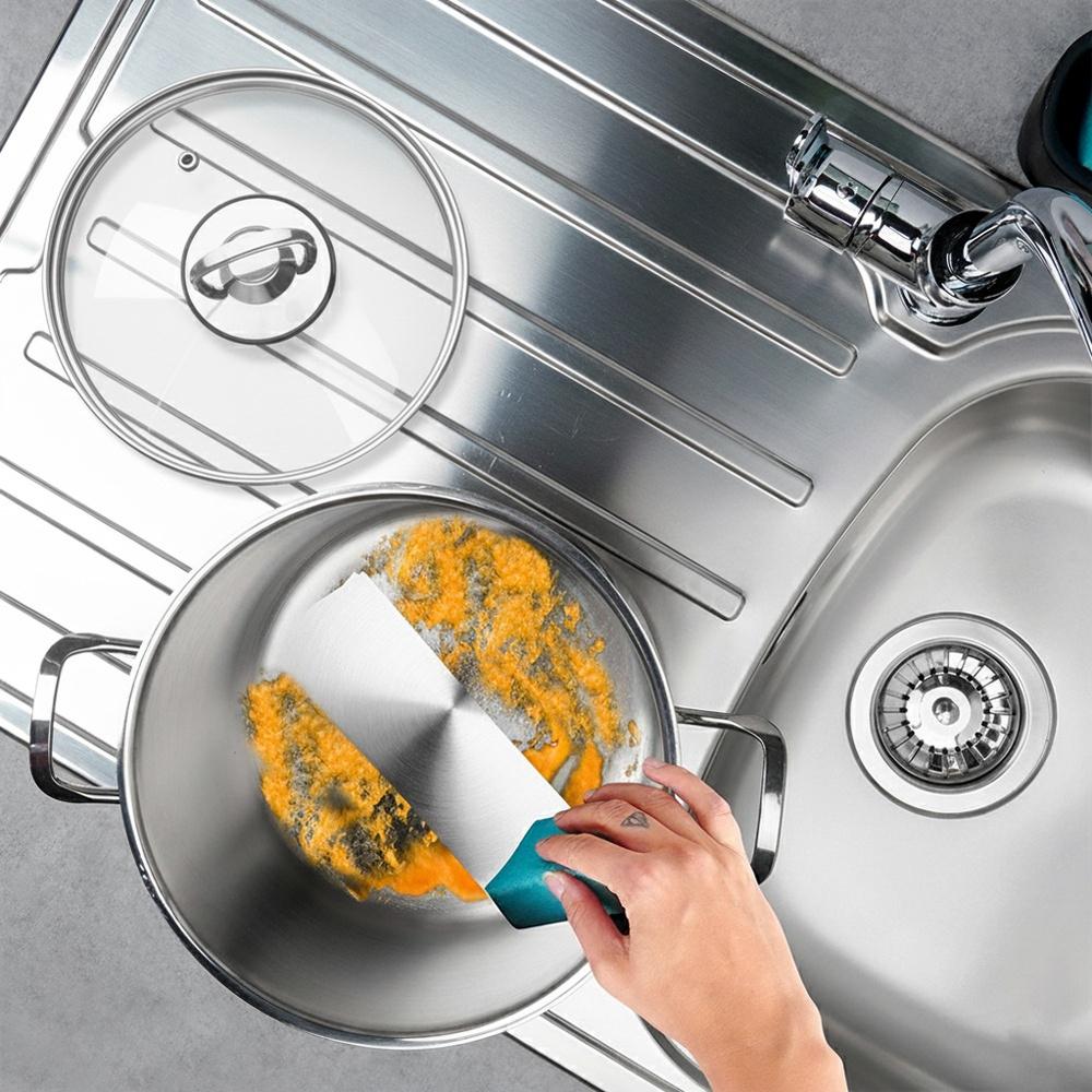 ANETT steel asparagus and pasta pot with strainer and lid, 16 cm, 4.2 l