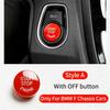 Red Replace Button For BMW F10 F20 F Start Engine Push Switch Scratch Resistant