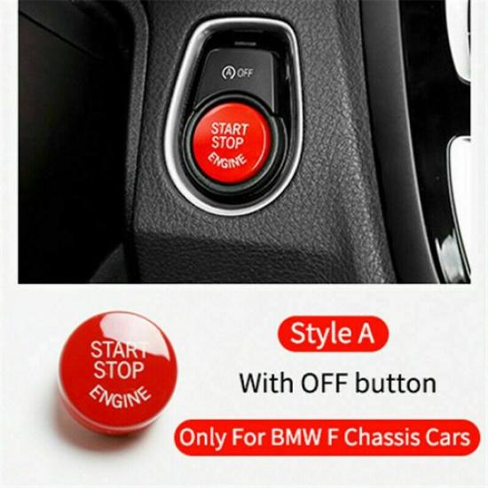 Red Replace Button For BMW F10 F20 F Start Engine Push Switch Scratch Resistant