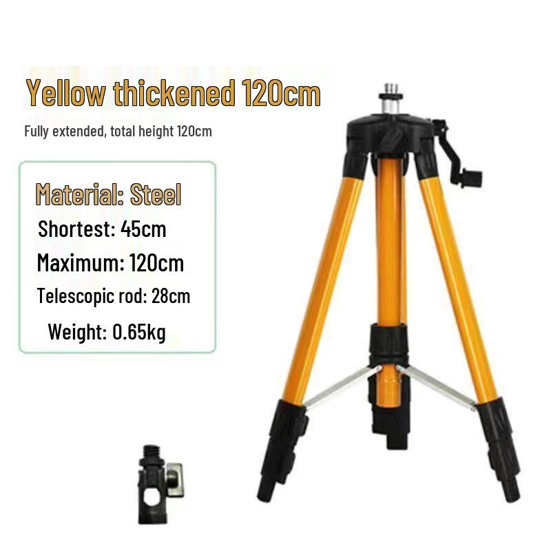 Infrared Laser Level Tripod with Steel & Aluminum Support Bracket