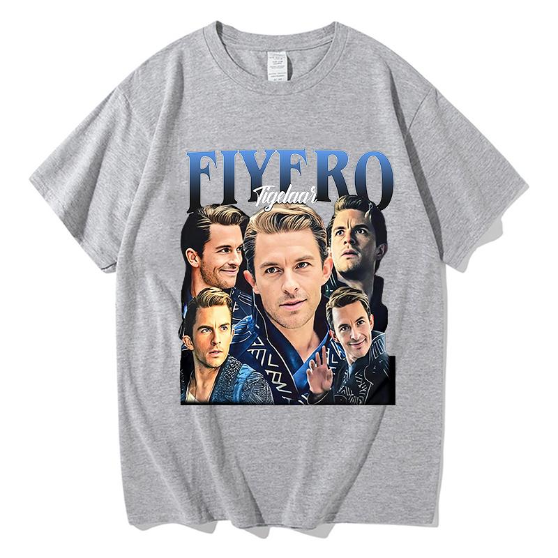 Fiyero T-Shirts Fashion New Merch Women Men Cotton Jonathan Bailey T Shirts Summer Casual Short Sleeve Tees Comfort Y2k Clothing
