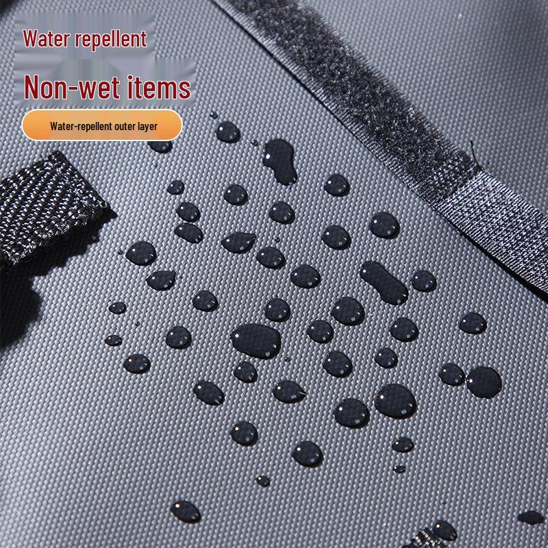 Electric Car Cartoon Storage Hook: Large Capacity Bag for Home or Bike.