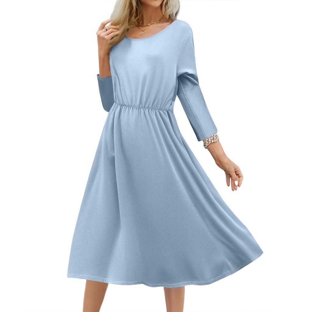 Vestido holgado de moda para mujer