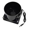 12V Odsávací ventilátor pro kancelář, venkovní použití, psí boudu, kurník, skleník, vodotěsný