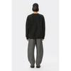 Customellow Black Stitch Sweatshirt Black Cwtaw25623bkx