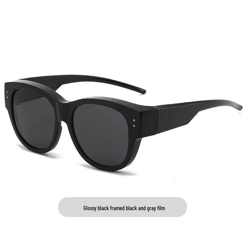 Women s Polarized UV400 Clip-on Sunglasses for Myopia - UV Protection for Driving