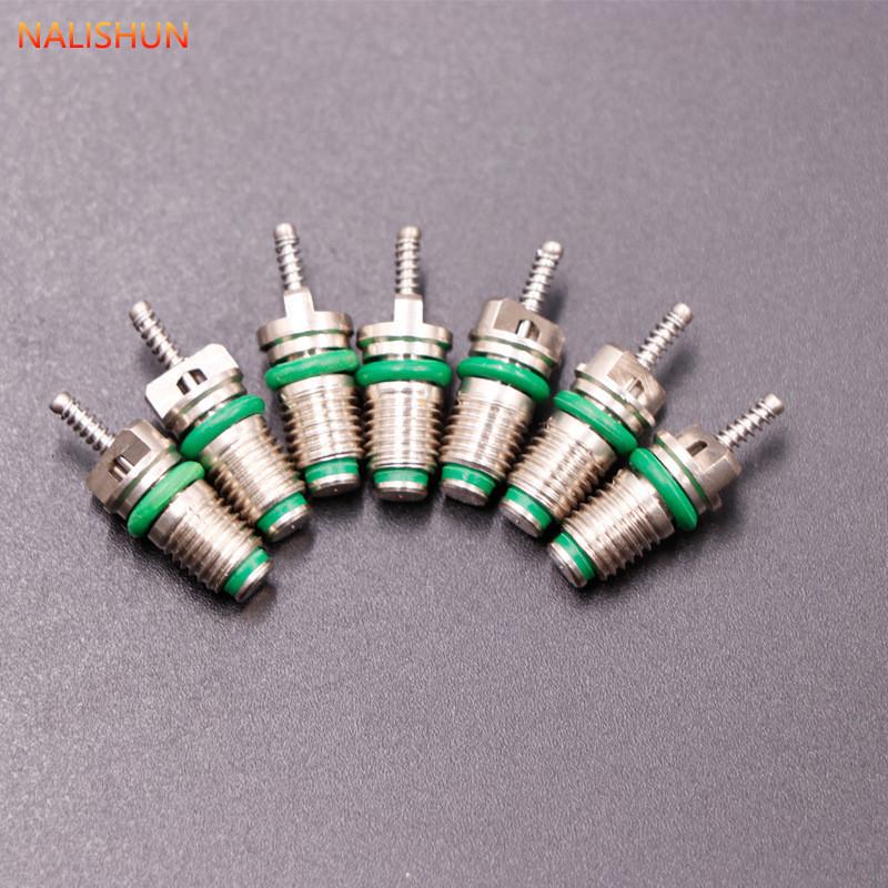 119 High-pressure Metal Car A/c Valve Core Key With Fast Discharge Valve Green