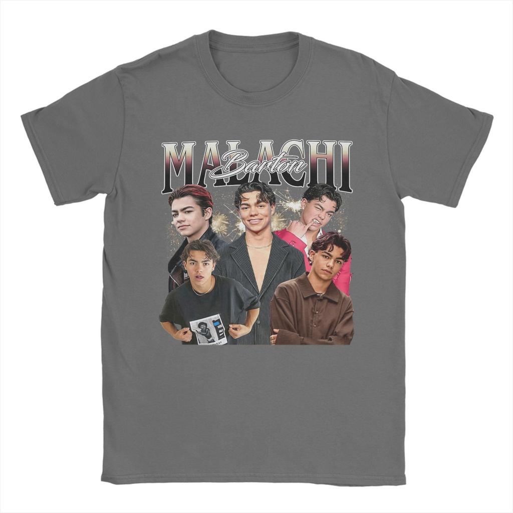 Awesome Malachi Barton T-Shirt for Men Round Collar 100% Cotton T Shirts  Short Sleeve Tees Gift Idea Tops