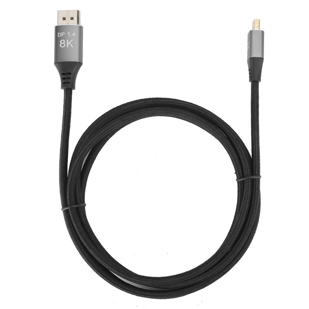 Version 1.4 Mini DP To DP Cable Two Way Mutual Conversion for Displayport Line 4K@144Hz HD Wire for Computers TVs