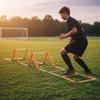 Coordination Training Ladder Multifunctional Agility Hurdle Fixed Frame