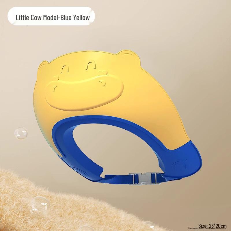 Baby Shampoo Cap: Water-Blocking & Ear Protection for Bathing