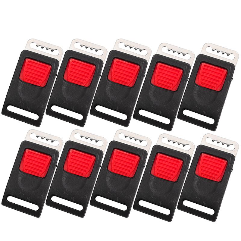 10PCS General Motorcycle Electric Vehicle Helmet Quick Buckles Lock Cap Strap Buckle Helmet Special Motorcycle Parts