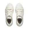 New LiNing Moon White 2.0 Anti Slip Wear Resistant Breathable Height Increasing Low Top Skateboard Shoes Women's Ecru AGCU276-5