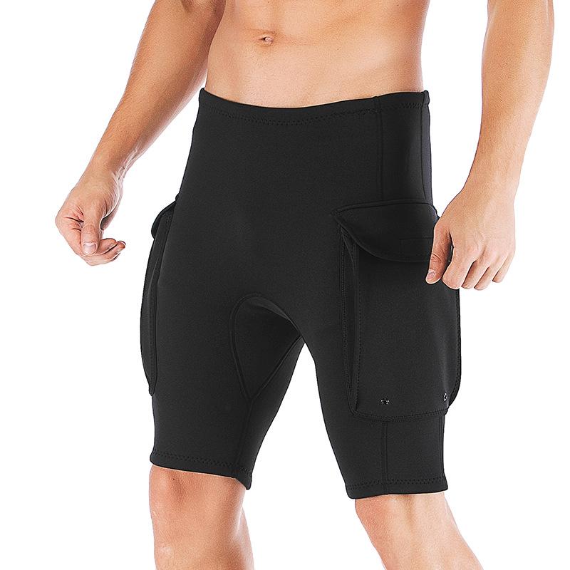 

Sharkbat 3MM Men s Cold-Proof Diving Swim Trunks: Warm, Winter Beach & Swim Shorts. 3XL