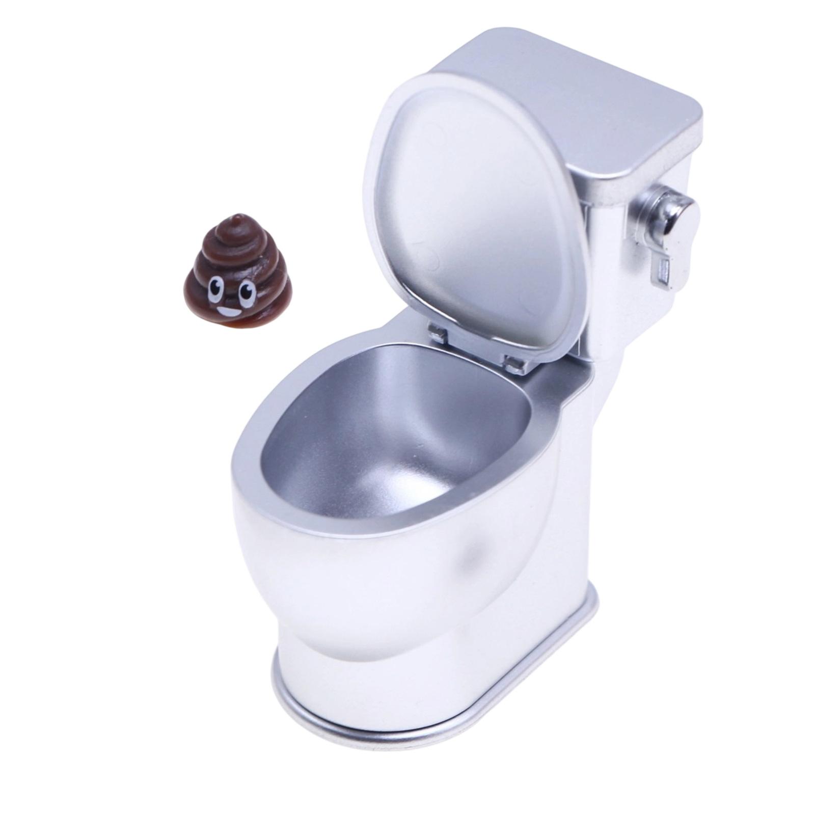 

Реалистичный звук смыва Кукольный домик Туалет Миниатюрная мебель для ванной комнаты Для масштаба 1/12 Модель для симуляции Украшение дома