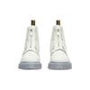 Dr. Martens A-COLD-WALL* X  1460 Comfortable Front Metal Zipper Short Boots Unisex boots White 28014111