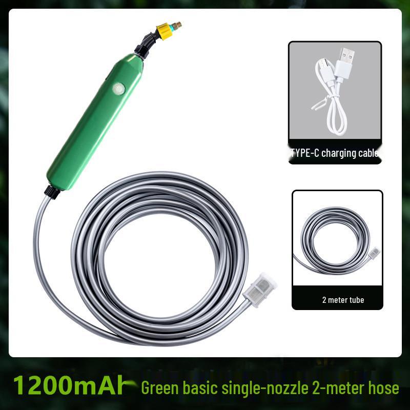 

Электрический садовый опрыскиватель с двумя форсунками для полива, дезинфекции и садоводства