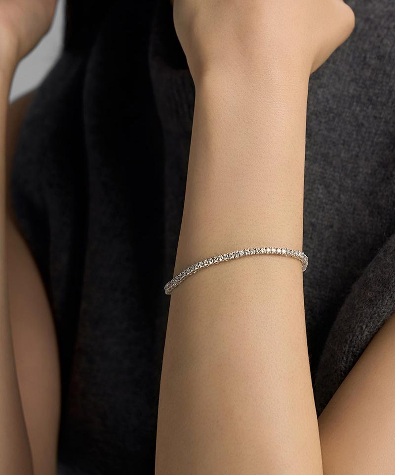 Lloyd White Timeless 2Mm Basic Tennis Bracelet Llbs51116S