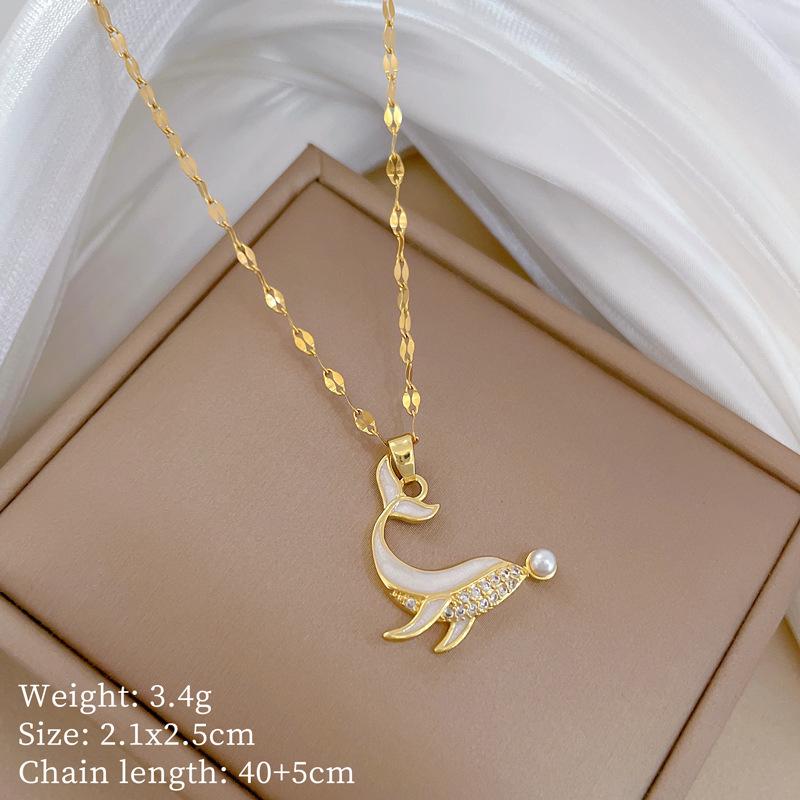 Planet Starry Sky Full Of Diamonds, Slightly Inlaid Design Temperament Shining Necklace Female, Simple Pendant