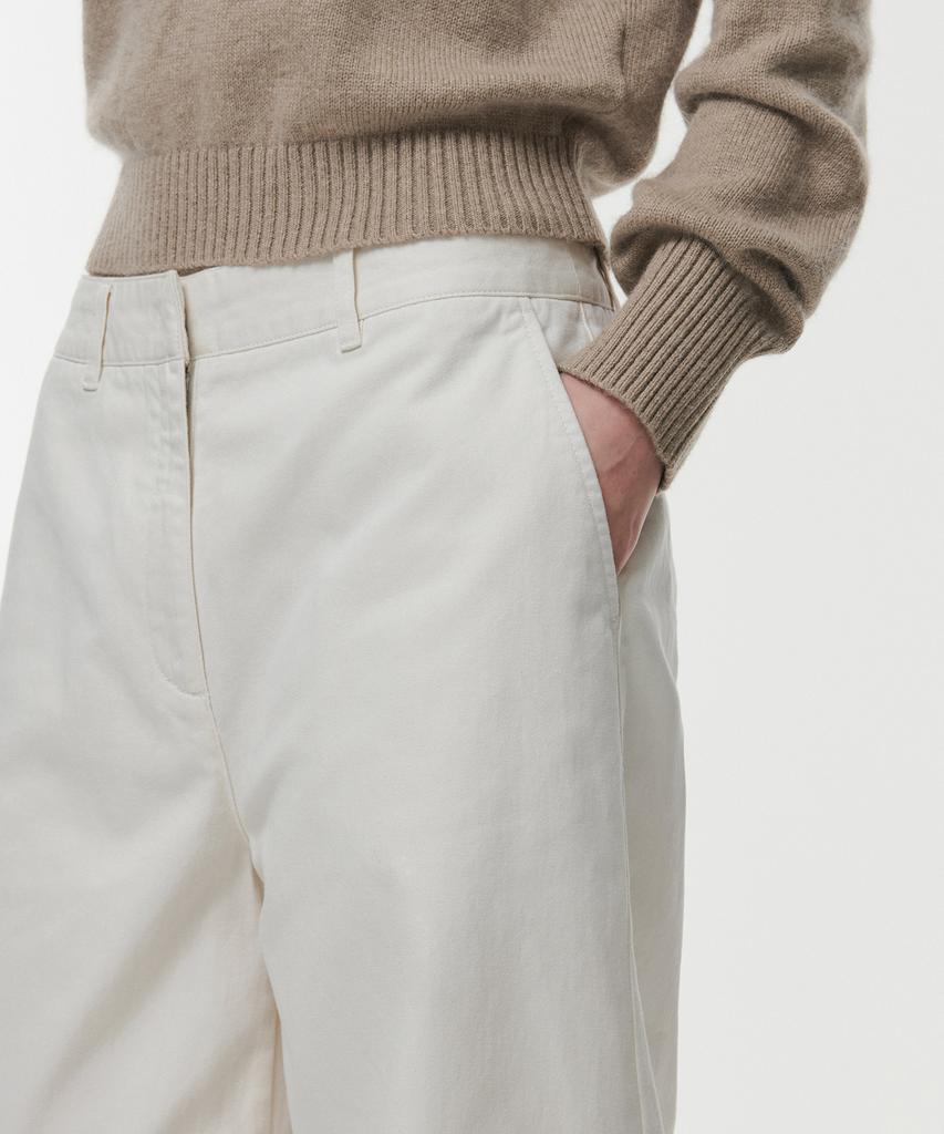 MUSINSA STANDARD WOMAN Women'S Wide Chino Pants [Cream]