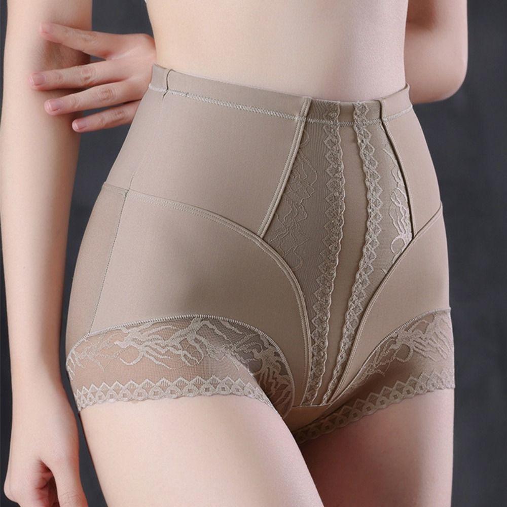 Seamless Waist Trainer Women Slimming Underwear Flat Belly Cotton Crotch High Waist Shapewear High Waist Tummy Shapers Female