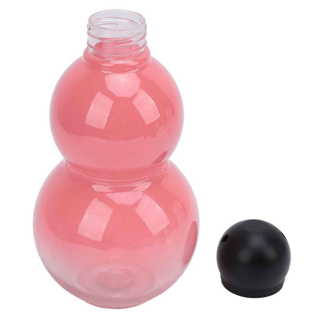 Gourd Water Bottle 800ml Large Capacity PP PC Plastic Gourd Style Sports Water Flask for Travel