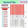 YFGPH Diamond File Set