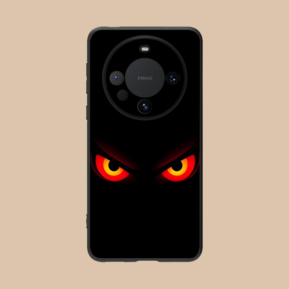 Anime Eyes Phone Case for Huawei Mate 60 50 40 30 20 10 Pro Plus Lite E 5G Soft TPU Shockproof Cover