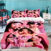 Kpop idle 3pcs Bedding Set,Including 1pc Duvet Cover And 2pcs Pillowcases Perfect Gift for Christmas,Ideal for Bedroom, Dormitory